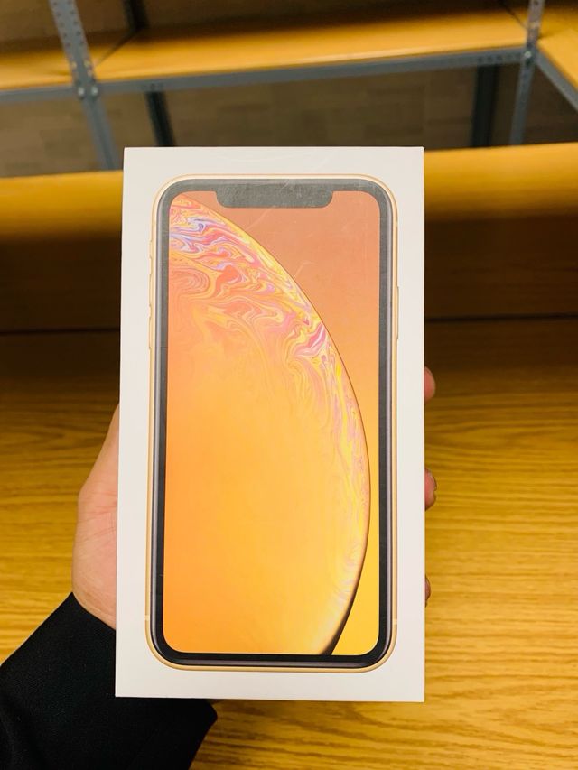 SCATOLA iPhone XR Giallo 64GB Scatola Originale