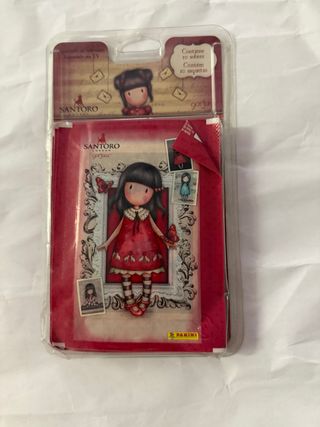 6 blisters Cromos Santoro Gorjuss + 3 Albums