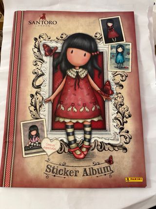 6 blisters Cromos Santoro Gorjuss + 3 Albums