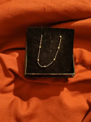 Delizioso braccialetto con perline in argento 925