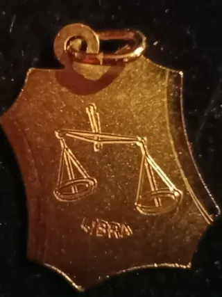 Ciondolo Zodiaco Bilancia Antico