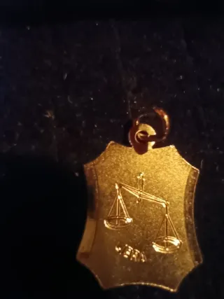 Ciondolo Zodiaco Bilancia Antico