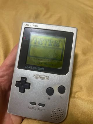 Nintendo Game Boy Pocket Plata