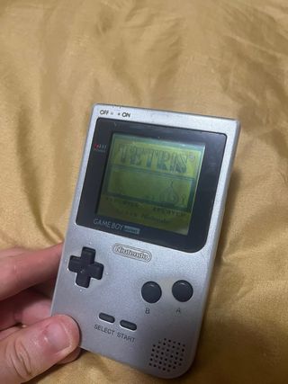 Nintendo Game Boy Pocket Plata
