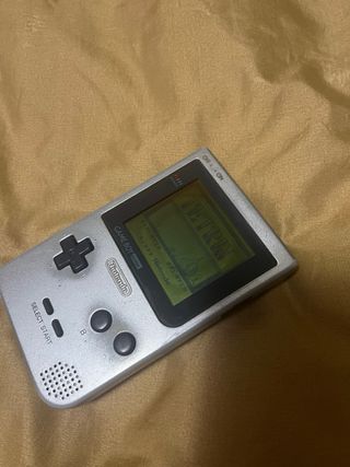 Nintendo Game Boy Pocket Plata