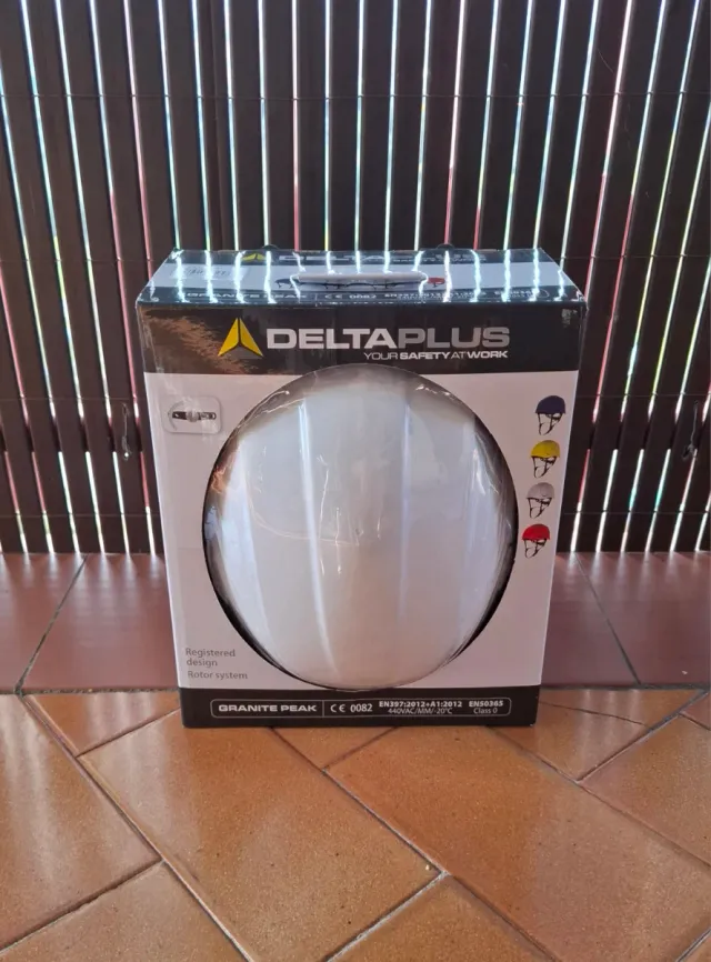 Casco de obra DELTAPLUS GRANITE PEAK obrero