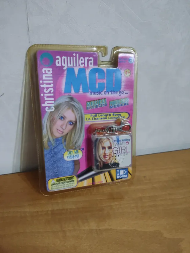 Christina Aguilera MCD Portachiavi Musicale