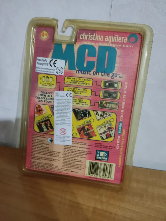 Christina Aguilera MCD Portachiavi Musicale