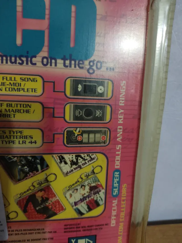 Christina Aguilera MCD Portachiavi Musicale