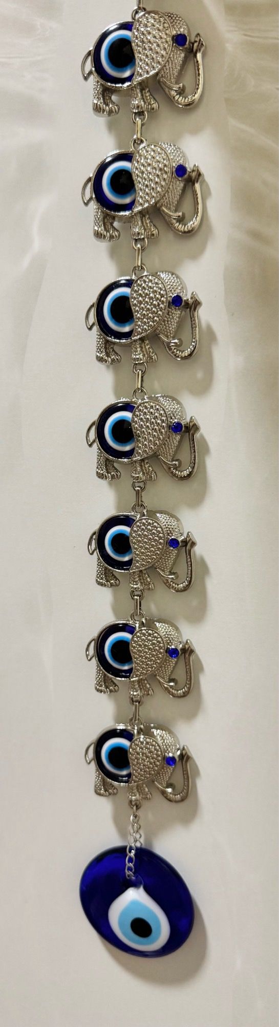 Colgante Pared Ojo Turco Elefantes