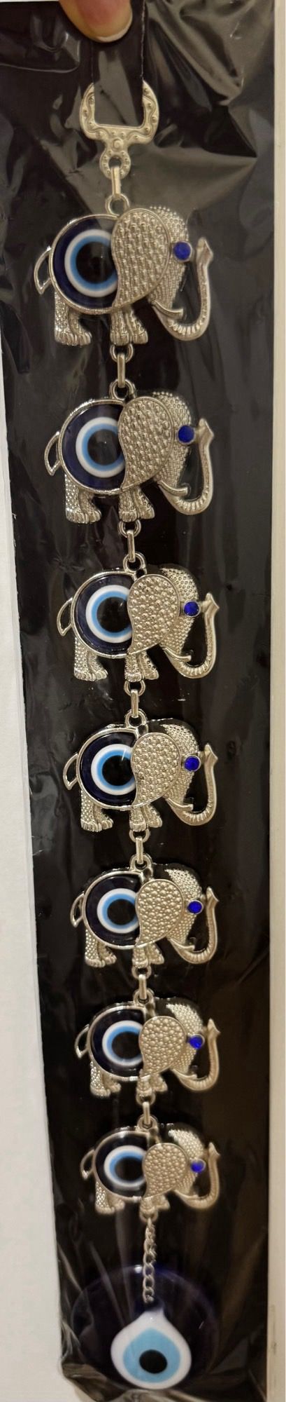 Colgante Pared Ojo Turco Elefantes