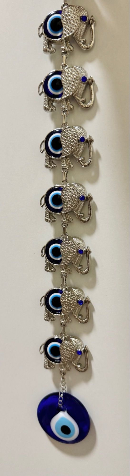 Colgante Pared Ojo Turco Elefantes