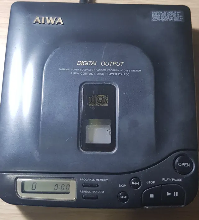 Reproductor CD Aiwa DX-P50 Portátil