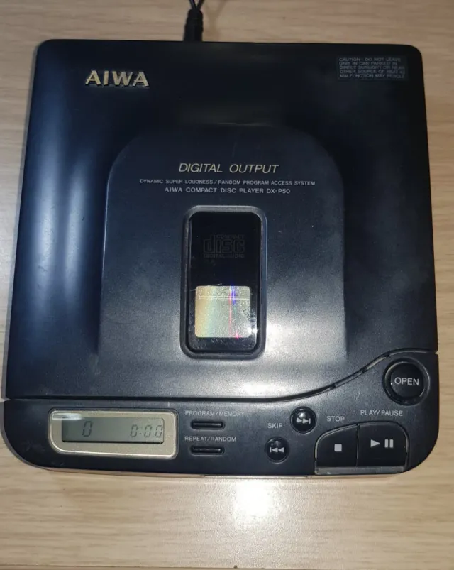 Reproductor CD Aiwa DX-P50 Portátil