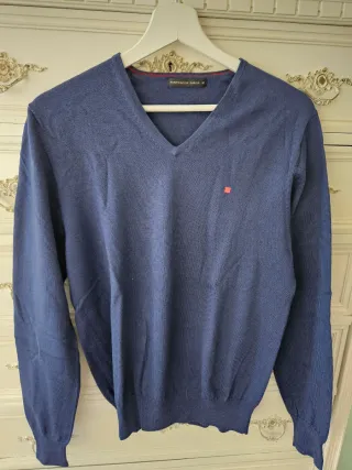 Jersey Purificación García azul talla M