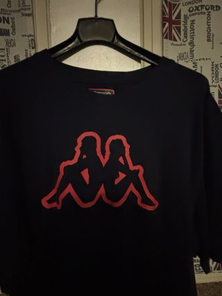 Maglietta Kappa blu con logo