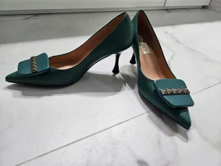 Zapatos de tacón EZ ZIO verde talla 37