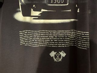 T-shirt Chevrolet Corvette Grigia XXXL