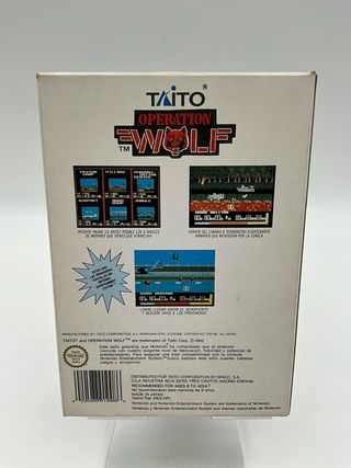 Operation Wolf Taito Nintendo NES