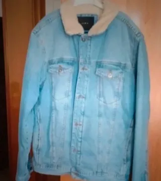 Giubbotto uomo Zara blu