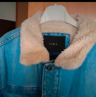 Giubbotto uomo Zara blu