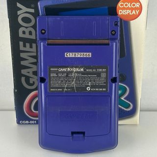 Nintendo Game Boy Color Purple CGB-001