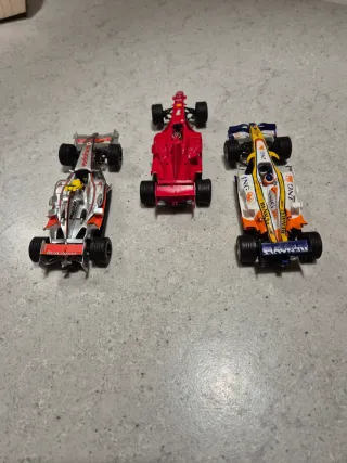 Coches F1 Scalextric Digital + coche corvette C6R