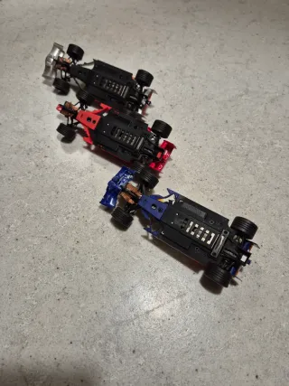 Coches F1 Scalextric Digital + coche corvette C6R