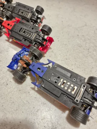 Coches F1 Scalextric Digital + coche corvette C6R