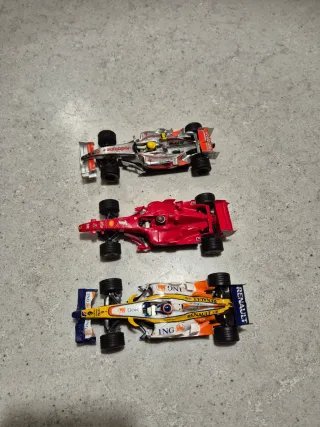 Coches F1 Scalextric Digital + coche corvette C6R