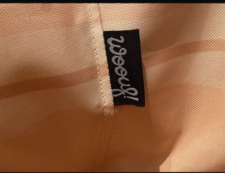 Pouf cupcake/donut rosa e bianco