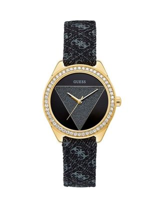 Reloj Guess Tri Glitz Mujer Negro/Dorado