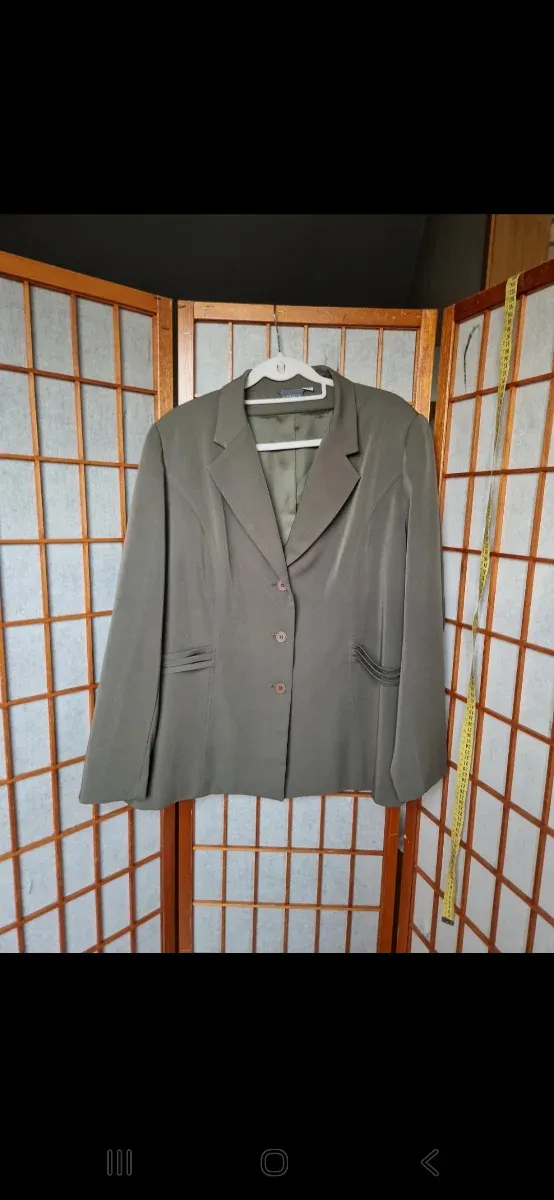 Blazer Venca Talla 54 Verde Oliva