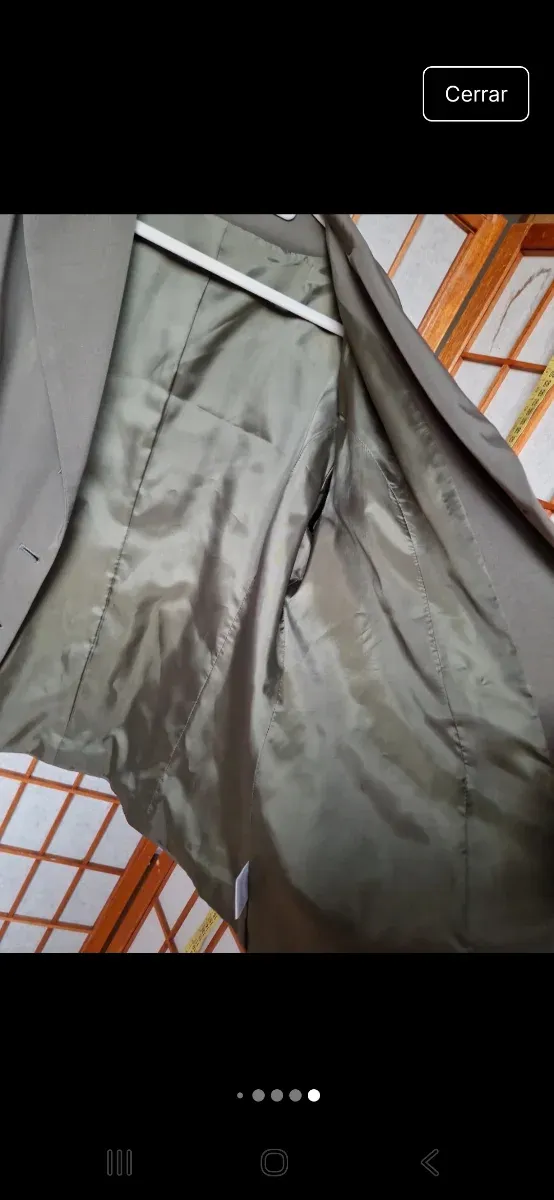 Blazer Venca Talla 54 Verde Oliva