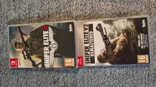 Pack Sniper Elite 4 y V2 Remastered Switch