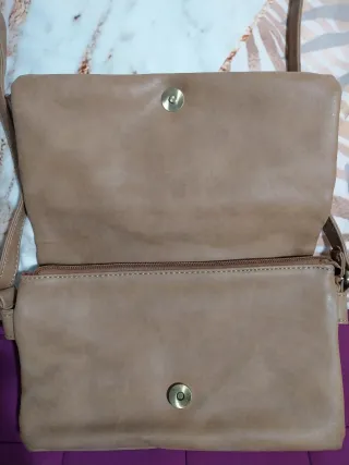 Bolso cartera Misako marrón