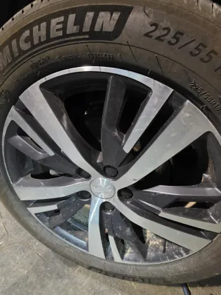 Llantas Peugeot 5008 2023 medidas 225/55/r18