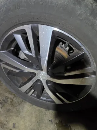 Llantas Peugeot 5008 2023 medidas 225/55/r18