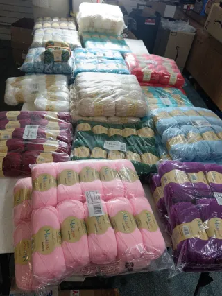 crochet manualidades hilo ovillos Melissa Acrylic