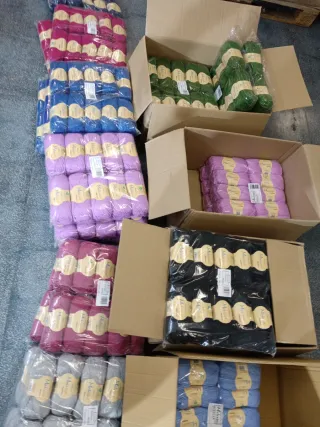 crochet manualidades hilo ovillos Melissa Acrylic