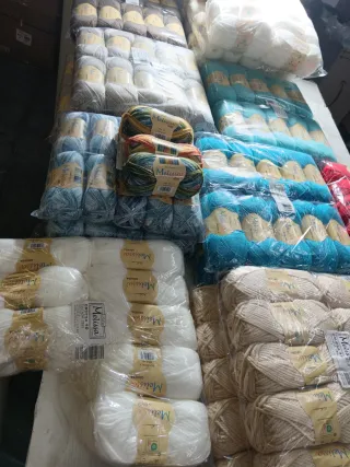 crochet manualidades hilo ovillos Melissa Acrylic