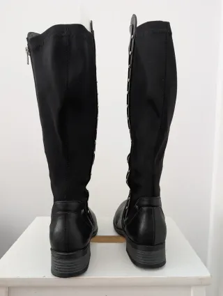 Botas altas negras talla 38