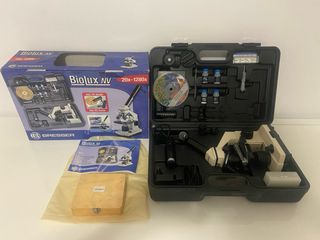 Microscopio Bresser Biolux NV 20x-1280x.