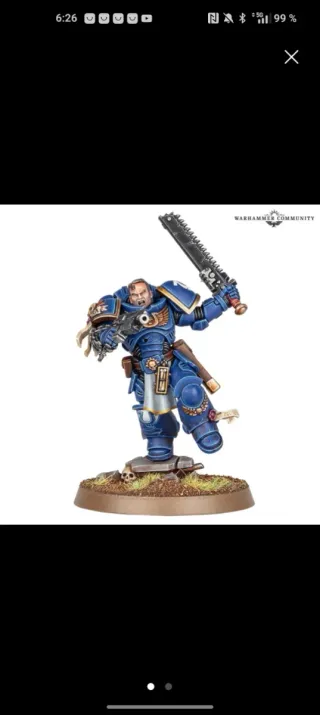 Space Marine Titus Nuevo Matriz