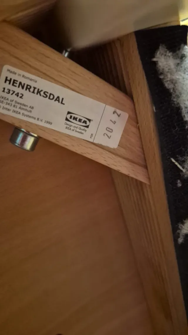 6 Sedie Ikea Imbottite Tessuto Bianco