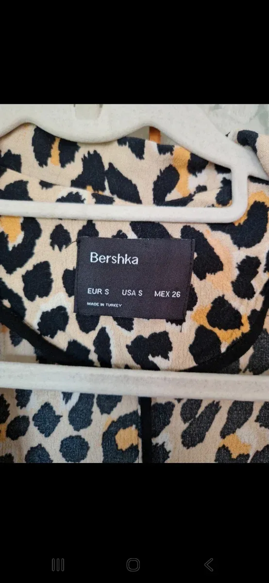 Blazer Bershka Animal Print Talla S