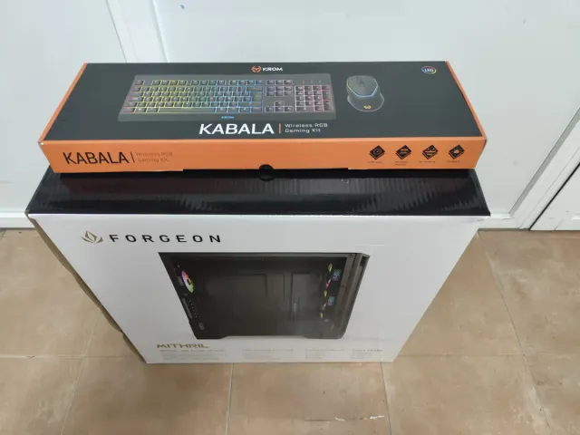 PC Gaming con Teclado y Ratón Krom