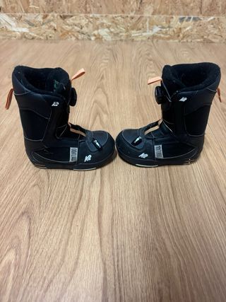 Botas Snowboard K2 Mini Turbo Niño Talla 28.5