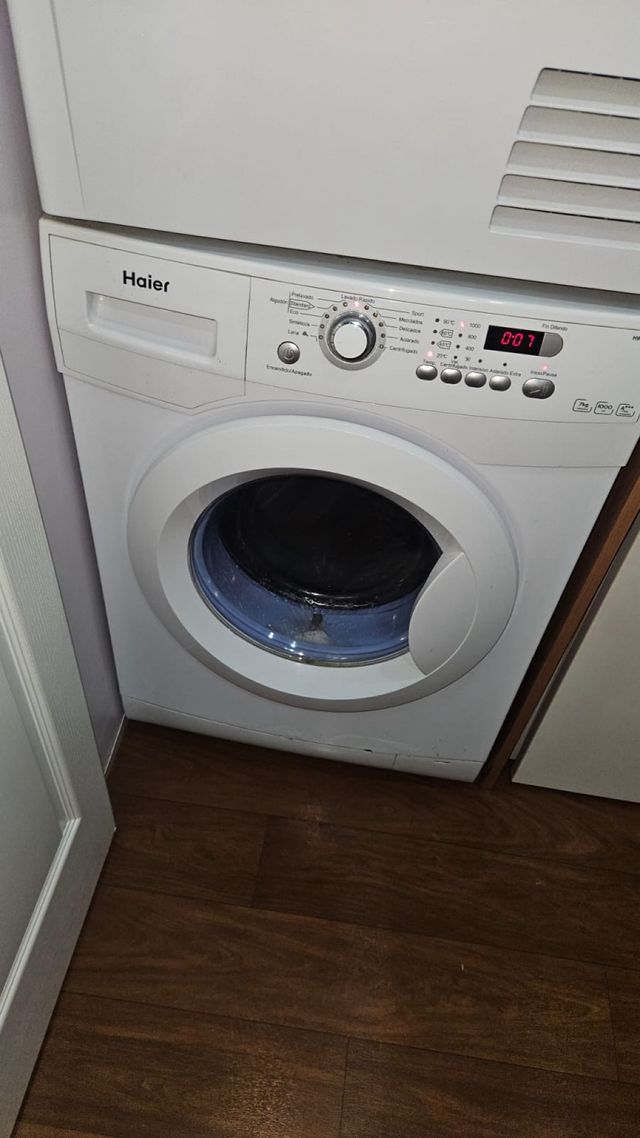 Lavadora Haier Blanca