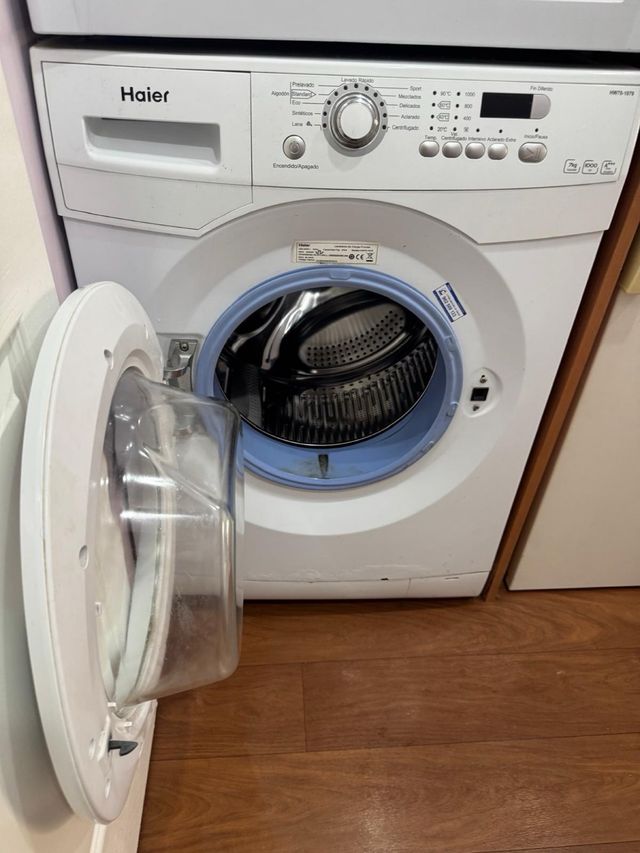 Lavadora Haier Blanca